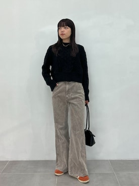 PUBLIC TOKYO STAFFさん（レディース・166cm）の秋コーディネート