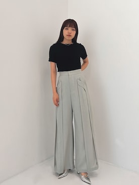 PUBLIC TOKYO STAFFさん（レディース・166cm）の夏コーディネート