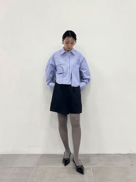 「スタイリング」｜PUBLIC TOKYO STAFFさん（レディース・153cm）の春コーディネート