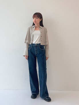 PUBLIC TOKYO STAFFさん（レディース・166cm）の秋コーディネート