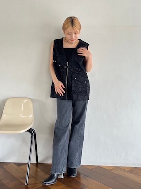 PUBLIC TOKYO STAFFさん（レディース・155cm）の春コーディネート