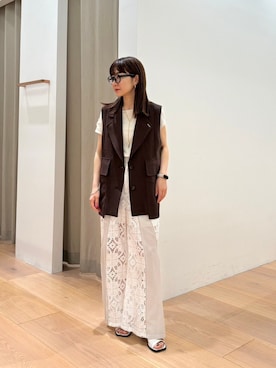 PUBLIC TOKYO STAFFさん（レディース・155cm）の夏コーディネート