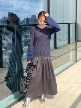 PUBLIC TOKYO STAFFさん（レディース・152cm）の秋コーディネート