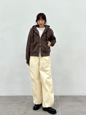 PUBLIC TOKYO STAFFさん（レディース・160cm）の冬コーディネート