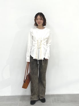 PUBLIC TOKYO STAFFさん（レディース・163cm）の春コーディネート