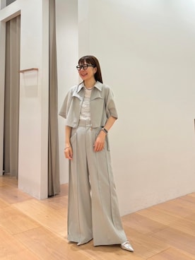 PUBLIC TOKYO STAFFさん（レディース・155cm）の夏コーディネート