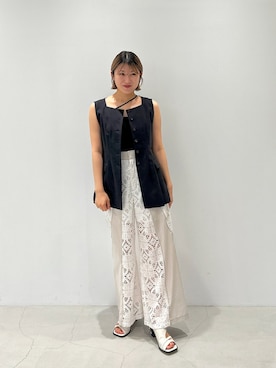 PUBLIC TOKYO STAFFさん（レディース・155cm）の夏コーディネート