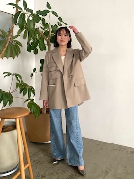 PUBLIC TOKYO STAFFさん(レディース・156cm)の冬コーディネート