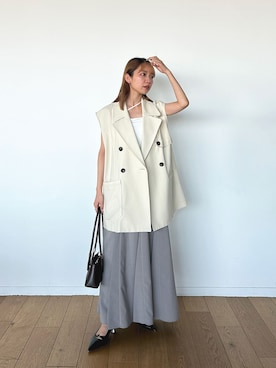 PUBLIC TOKYO STAFFさん（レディース・156cm）の春コーディネート