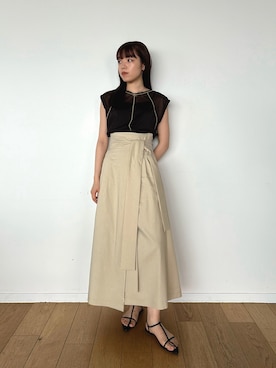 PUBLIC TOKYO STAFFさん（レディース・166cm）の夏コーディネート