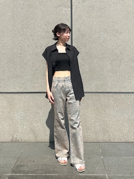 PUBLIC TOKYO STAFFさん（レディース・160cm）の夏コーディネート