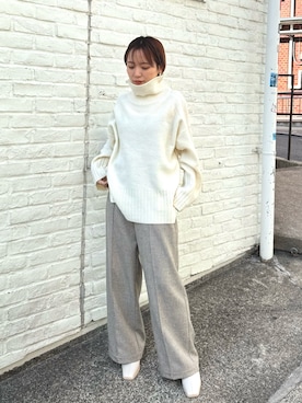 PUBLIC TOKYO STAFFさん（レディース・152cm）の秋コーディネート