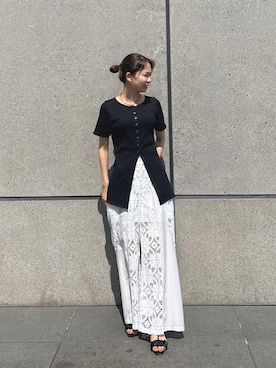 PUBLIC TOKYO STAFFさん（レディース・156cm）の夏コーディネート