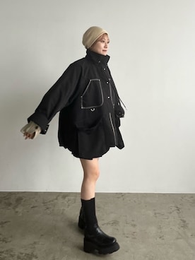 PUBLIC TOKYO STAFFさん(レディース・155cm)の冬コーディネート