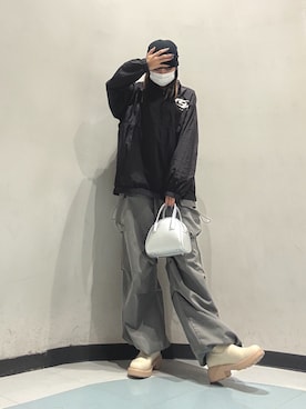 「WA ORiental TRaffic（ダブルエーオリエンタルトラフィック）のアイテム」を使った、名古屋PARCOさん（レディース・155cm）の冬コーディネート