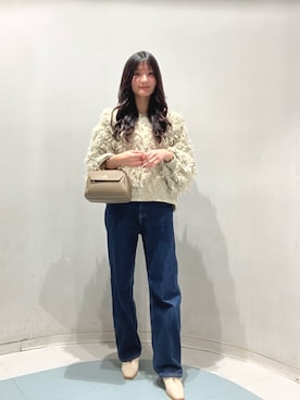 「オリエンタルトラフィック」｜名古屋PARCOさん（レディース・155cm）の冬コーディネート