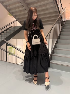 「rienda（リエンダ）のアイテム」を使った、名古屋PARCOさん（レディース・147cm）の夏コーディネート