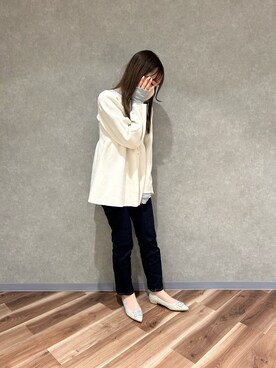 「ORiental TRaffic（オリエンタルトラフィック）のアイテム（パンプス）」を使った、名古屋PARCOさん（レディース・163cm）の春コーディネート