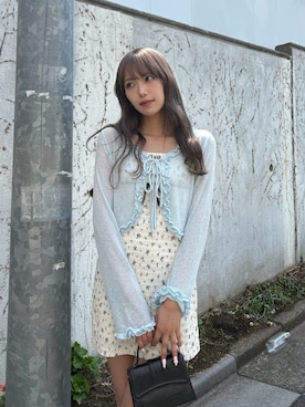 「CALNAMUR（カルナムール）のアイテム」を使った、saraさん（レディース・165cm）の春コーディネート