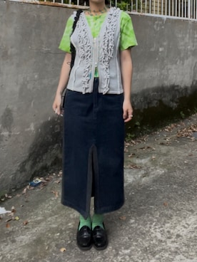 「Ray BEAMS（レイビームス）のアイテム」を使った、shinさん（レディース・165cm）の夏コーディネート