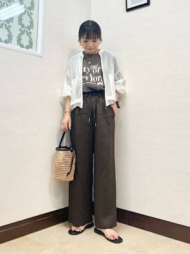 MIYAZAKIさん（レディース・158cm）の春コーディネート