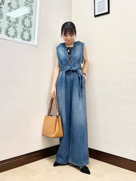 MIYAZAKIさん（レディース・158cm）の夏コーディネート