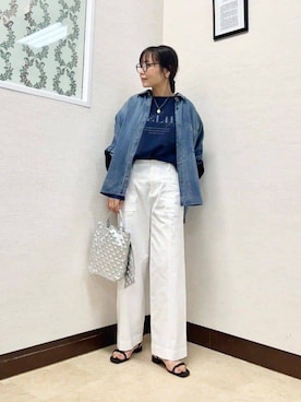 MIYAZAKIさん（レディース・158cm）の夏コーディネート