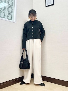 MIYAZAKIさん（レディース・158cm）の冬コーディネート