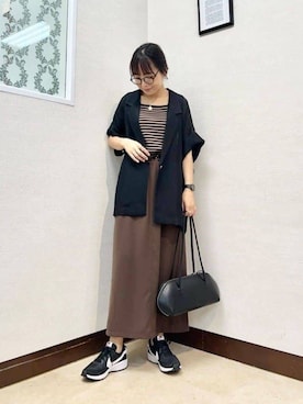 MIYAZAKIさん（レディース・158cm）の夏コーディネート