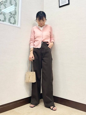 「Gready Brilliant（グレディブリリアン）のアイテム」を使った、MIYAZAKIさん（レディース・158cm）の春コーディネート