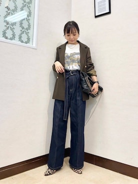 MIYAZAKIさん（レディース・158cm）の秋コーディネート