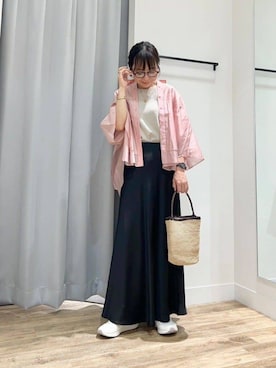 MIYAZAKIさん（レディース・158cm）の夏コーディネート