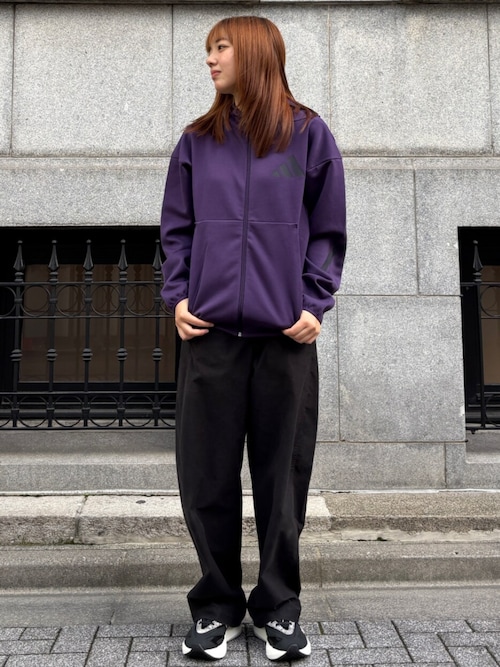 Z.N.E. フルジップ フード付きトラックジャケット / アディダス adidas