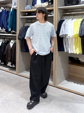 「GLOBAL WORK（グローバルワーク）のアイテム」を使った、yasu（GLOBALWORK）さん（メンズ・175cm）の夏コーディネート