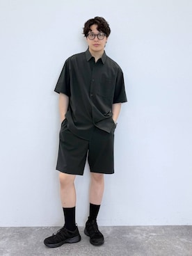 yasu（GLOBALWORK）さん（メンズ・175cm）の夏コーディネート