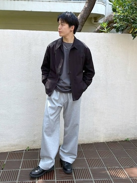 yasu(GLOBALWORK)さん(メンズ・175cm)の秋コーディネート