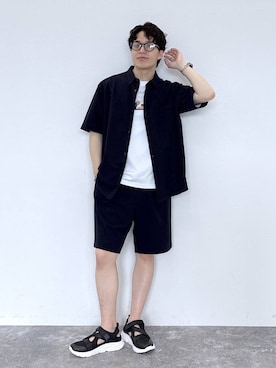 yasu（GLOBALWORK）さん（メンズ・175cm）の春コーディネート