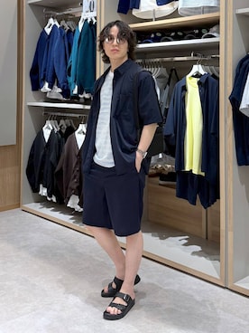 「GLOBAL WORK（グローバルワーク）のアイテム」を使った、yasu（GLOBALWORK）さん（メンズ・175cm）の夏コーディネート