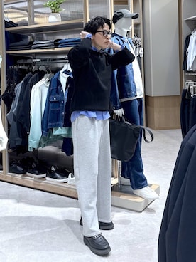 yasu(GLOBALWORK)さん(メンズ・175cm)の冬コーディネート