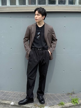 yasu(GLOBALWORK)さん(メンズ・175cm)の夏コーディネート