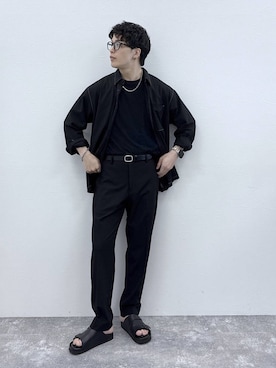 「GLOBAL WORK（グローバルワーク）のアイテム（トップス）」を使った、yasu（GLOBALWORK）さん（メンズ・175cm）の春コーディネート