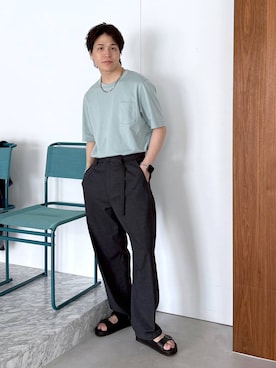 yasu(GLOBALWORK)さん(メンズ・175cm)の夏コーディネート