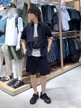 yasu(GLOBALWORK)さん(メンズ・175cm)の夏コーディネート