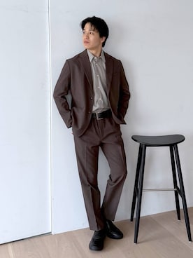 yasu(GLOBALWORK)さん(メンズ・175cm)の秋コーディネート