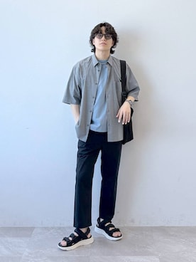 yasu（GLOBALWORK）さん（メンズ・175cm・20代）の夏コーディネート