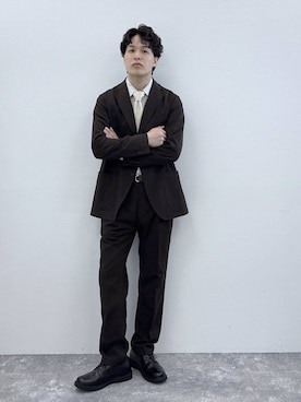 yasu（GLOBALWORK）さん（メンズ・175cm）の春コーディネート