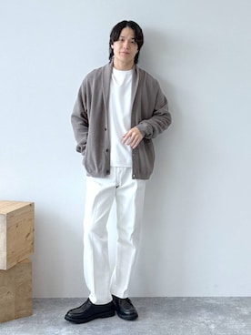 「アイテム（その他シューズ）」を使った、yasu（GLOBALWORK）さん（メンズ・175cm・20代）の秋コーディネート
