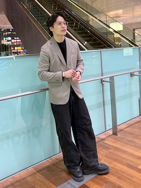 「GLOBAL WORK（グローバルワーク）のアイテム」を使った、yasu（GLOBALWORK）さん（メンズ・175cm）の冬コーディネート