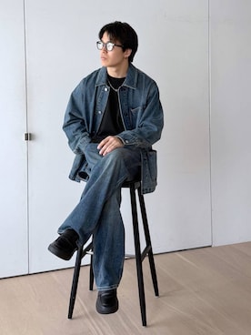 yasu（GLOBALWORK）さん（メンズ・175cm）の夏コーディネート