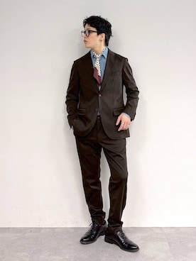 yasu（GLOBALWORK）さん（メンズ・175cm）の春コーディネート